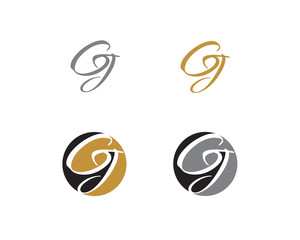 Letter G and J Logo Icon 1