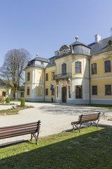 Fototapeta na wymiar Lamberg Palace in Mór, Hungary