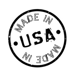 Made In Usa rubber stamp. Grunge design with dust scratches. Effects can be easily removed for a clean, crisp look. Color is easily changed.