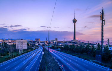 Milad Tower also known as the Tehran Tower is a multi-purpose tower in Tehran, Iran. It is the sixth-tallest tower and the 17th-tallest freestanding structure