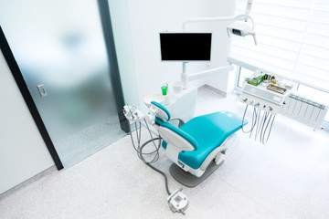 Modern dental office interior