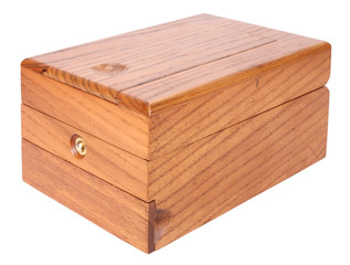 Vintage old wooden box