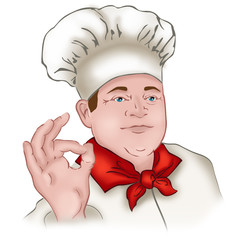 chef illustration design