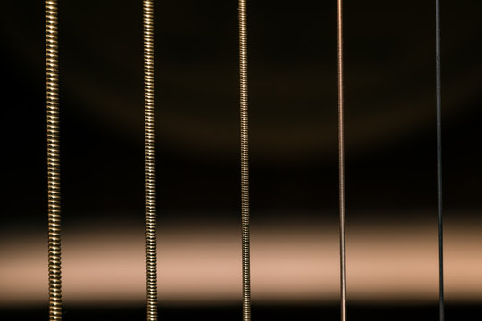 Closeup of Acoustic Guitar