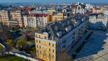 View Kiev  Ukraine   Downtown Spring