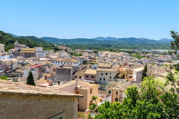 Obraz premium Capdepera - historical village in beautiful landscape of Mallorca, Spain
