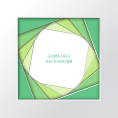 Fototapeta premium Geometric abstract Background