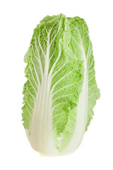 Fototapeta premium chinese cabbage isolated on white background