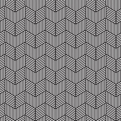 Seamless chevron pattern texture, etched with parallel line shading. Vector Illustration.