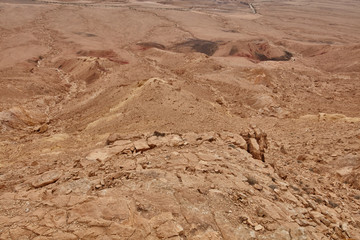 Maktesh Ramon place in the Negev desert, Israel
