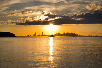 Boston From Lovells Island