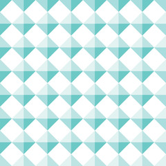 Seamless Turquoise Diamond Shape Stud Pattern Background