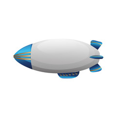Obraz premium airship dirigible zeppelin
