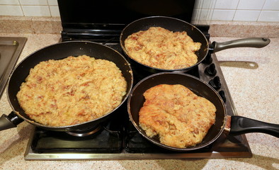 FRICO is a typical dish of Friuli Northern Italian Region made with cheese and potatoes