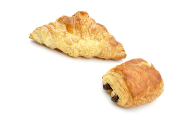 Croissant et pain au chocolat