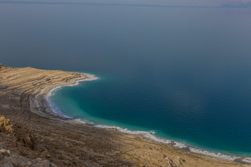 Fototapeta na wymiar Dead Sea and desert landscape of Israel