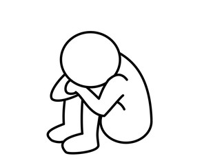 ストレスを抱える人