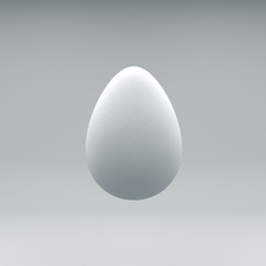 model egg white 3D render