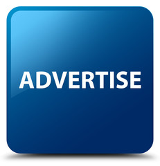 Advertise blue square button