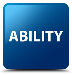 Ability blue square button