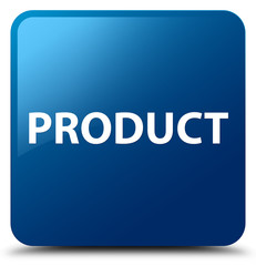 Product blue square button