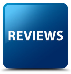Reviews blue square button