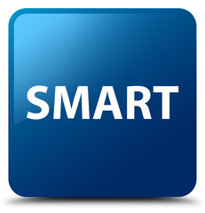 Smart blue square button
