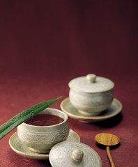 Traditional tea ceremony accessories