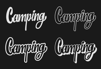 Camping (black Set)