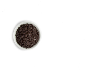 Bowl of Dutch Chocolate Sprinkles