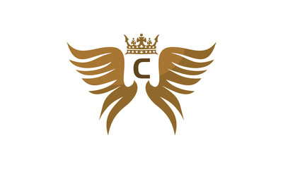 Wing Crown Logo Initial C