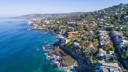 Naklejka premium Laguna Beach, Southern California
