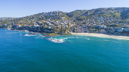 Fototapeta premium Beautiful Laguna Beach, Orange County, California 