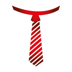 striped tie icon