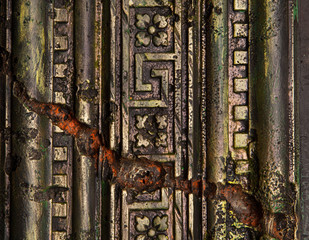 Rough steel background