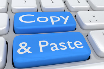 Copy and Paste concept