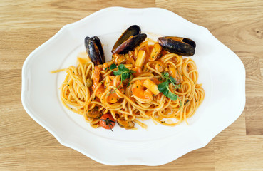 seafood pasta