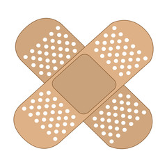 bandage medical isolated icon