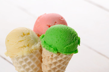 Ice cream cones