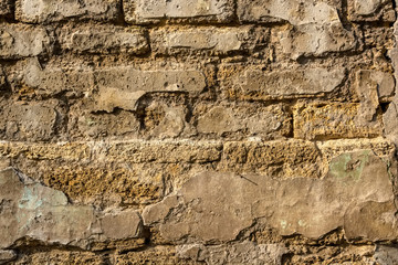 Old brick wall background