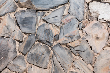 Ancient stone wall background