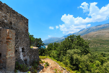Fototapeta na wymiar Monastery ruins, Albania.