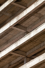 Modern concrete building structure under construction - 143391151