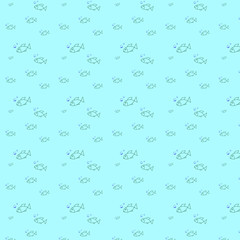 Background from small fishes