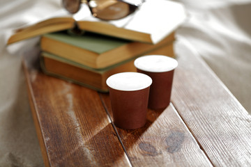 coffee cup and summer time 