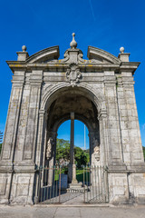 Jesus of Matosinhos (Bom Jesus de Matosinhos) monument and cross in Matosinhos city near Porto, Portugal