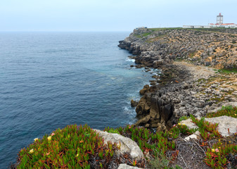 Lighthouse of Cape Carvoeiro (Peniche, Portugal).