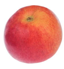 Idared apple on white