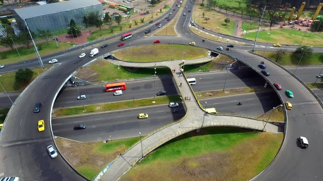 Aereo freeway Cars City