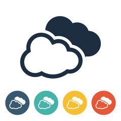 Weather Icon, great for presentations, web design, web apps, mobile applications or any type of design projects.

